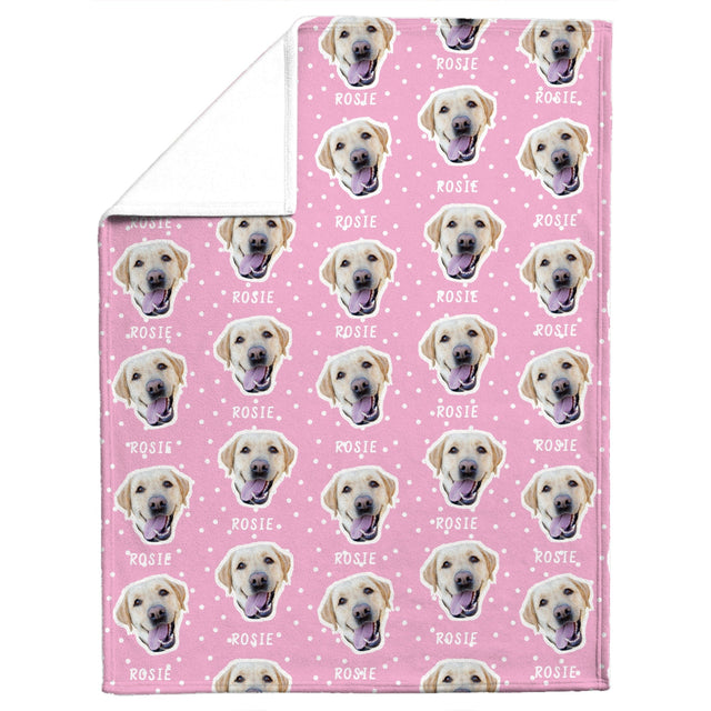 All over Face - Fleece Blanket - Fuzzhous