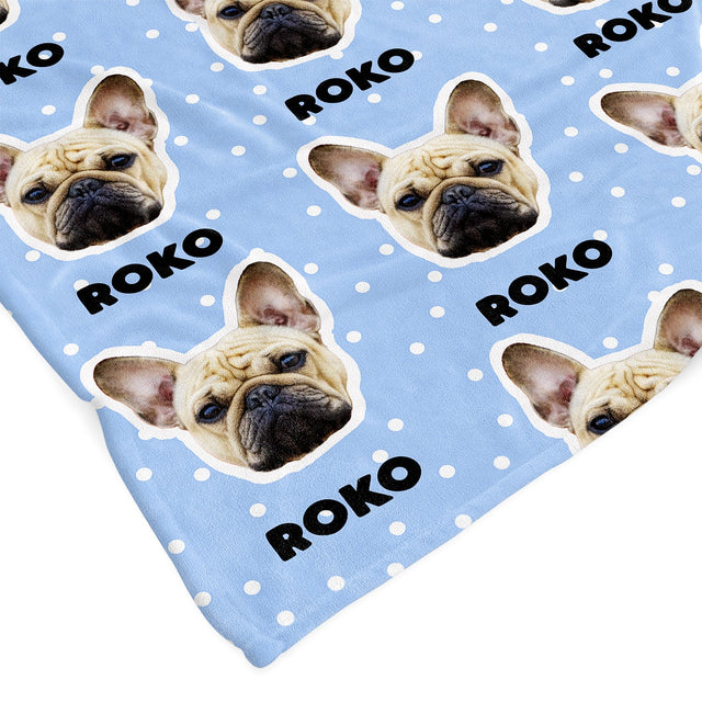 All over Face - Fleece Blanket - Fuzzhous