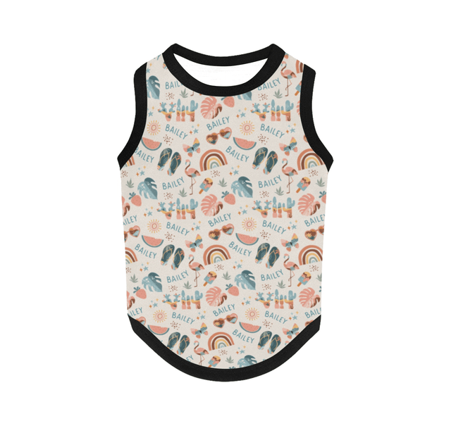 Personalised Pet Tank Top - Fuzzhous