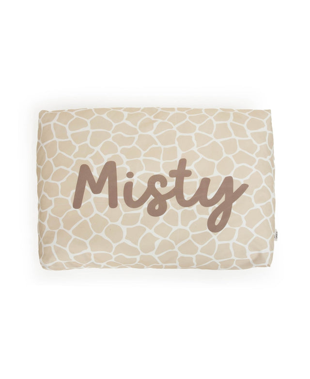 ANIMAL PRINT PERSONALISED DOG BED - Fuzzhous