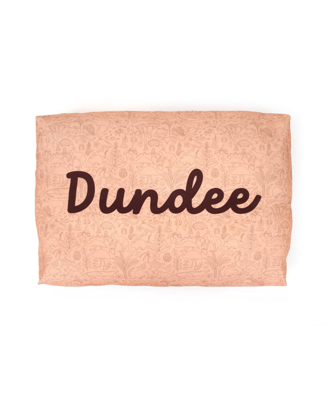 AUSTRALIA PRINT PERSONALISED DOG BED - Fuzzhous
