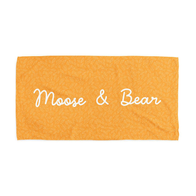 AUTUMN CUSTOM DOG TOWEL