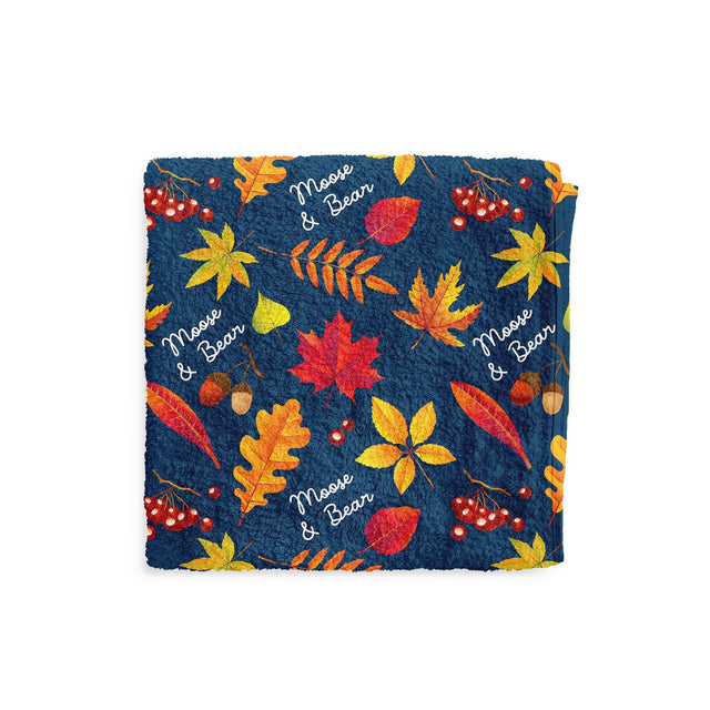 AUTUMN CUSTOM DOG TOWEL