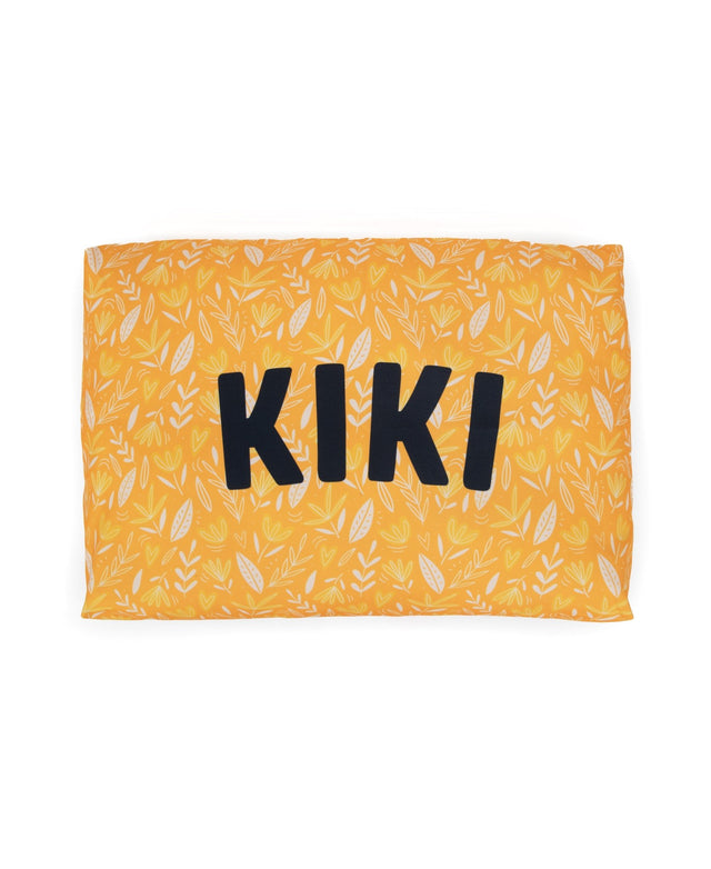 BRIGHT FLORAL PERSONALISED DOG BED