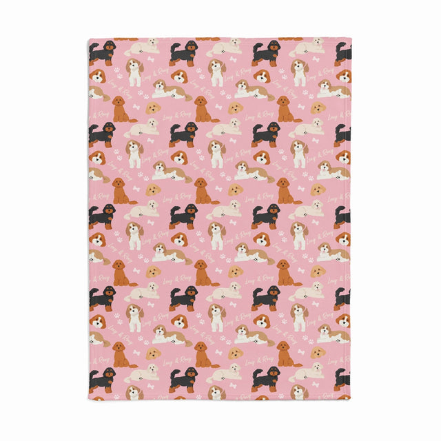 CAVOODLE CUSTOM DOG BLANKET