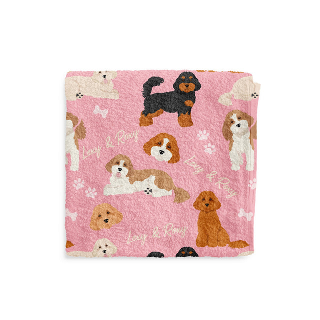 CAVOODLE CUSTOM DOG TOWEL