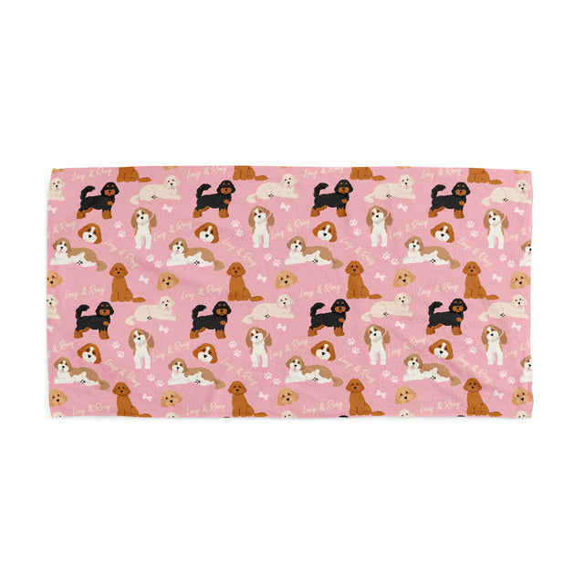 CAVOODLE CUSTOM DOG TOWEL
