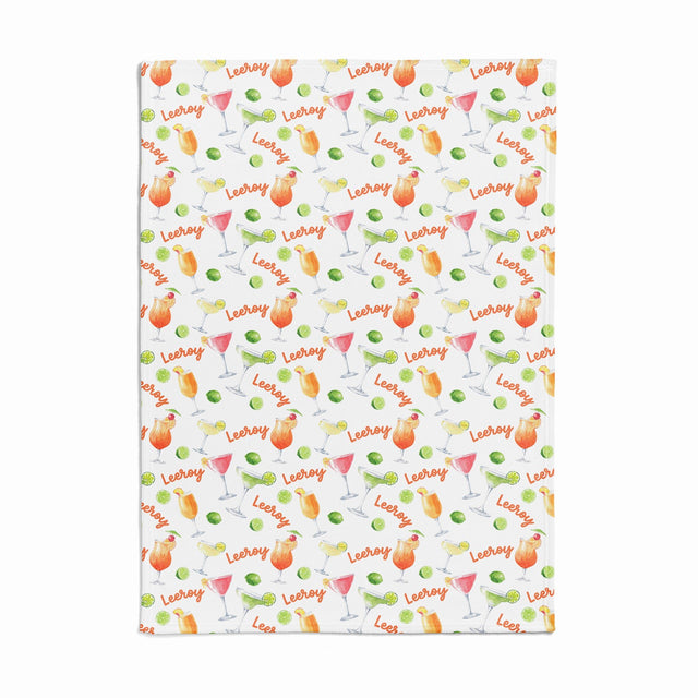COCKTAIL CUSTOM DOG BLANKET