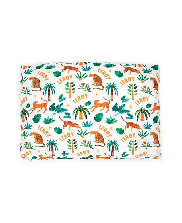 JUNGLE PERSONALISED DOG BED