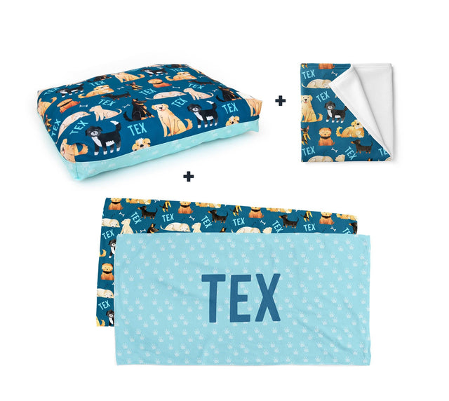 PERSONALISED PET BUNDLE - ALL DOGS - Fuzzhous