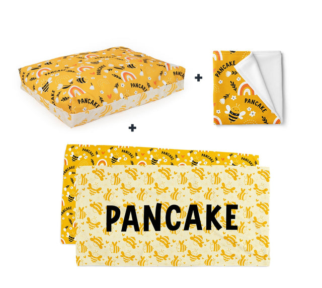 PERSONALISED PET BUNDLE - BEES - Fuzzhous