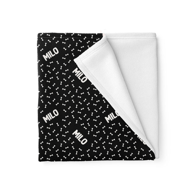 PERSONALISED PET BUNDLE - BONES BLACK - Fuzzhous
