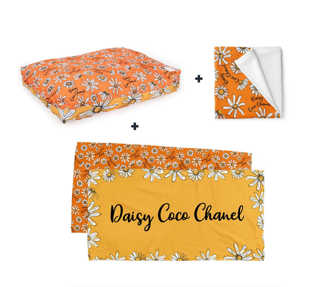 PERSONALISED PET BUNDLE - DAISIES - Fuzzhous