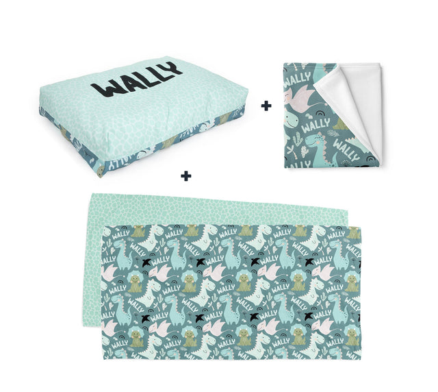 PERSONALISED PET BUNDLE - DINO - Fuzzhous