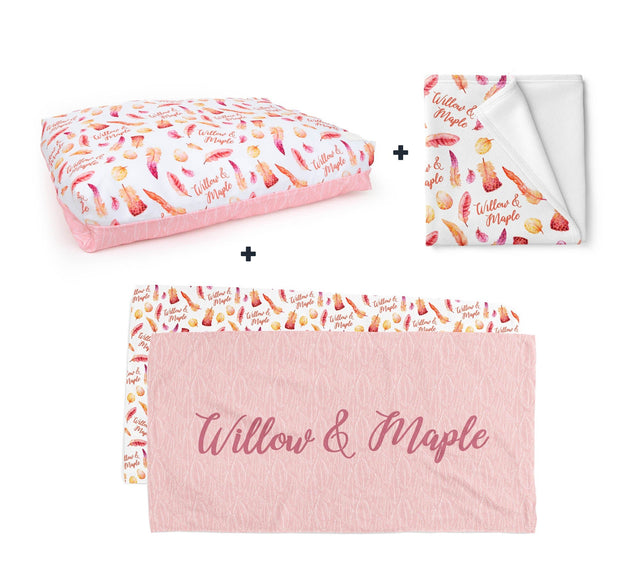 PERSONALISED PET BUNDLE - FEATHERS - Fuzzhous