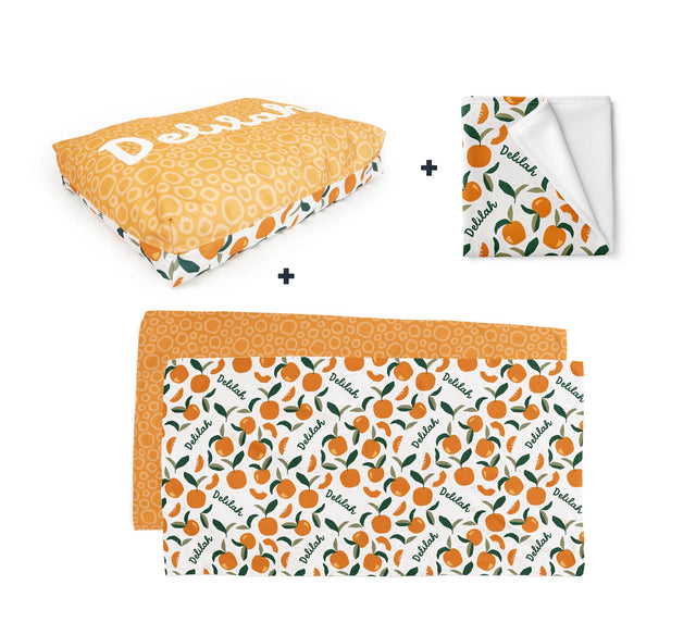 PERSONALISED PET BUNDLE - ORANGE - Fuzzhous