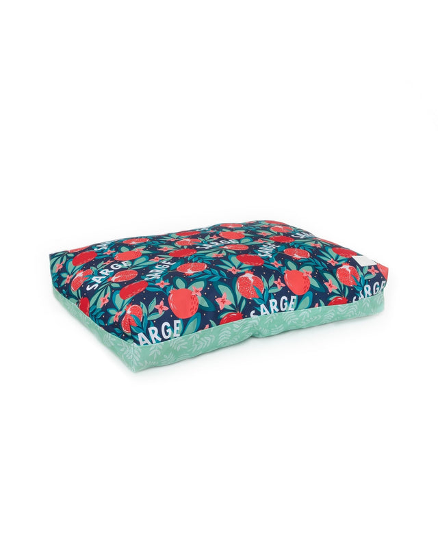 POMEGRANATES PERSONALISED DOG BED