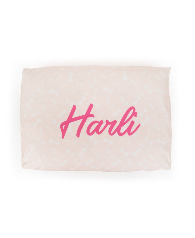 PUG PERSONALISED DOG BED