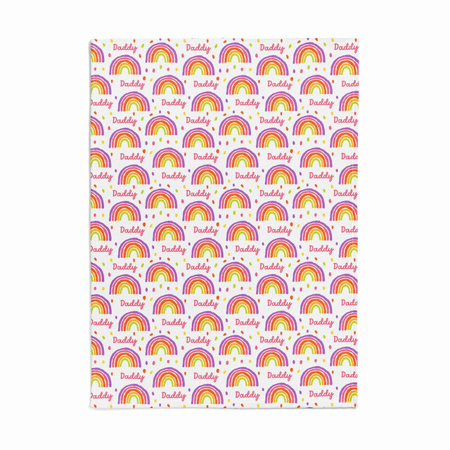 RAINBOW CUSTOM DOG BLANKET