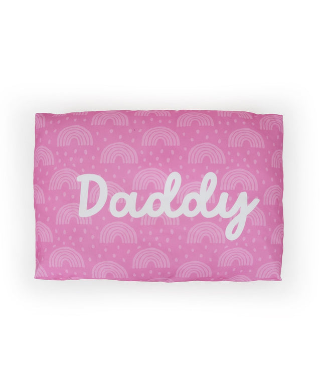 RAINBOW PERSONALISED DOG BED