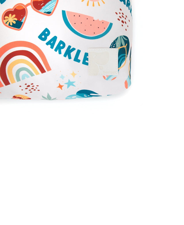 TROPICAL PERSONALISED DOG BED