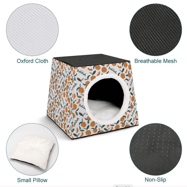 Personalised Cat Bed - Fuzzhous