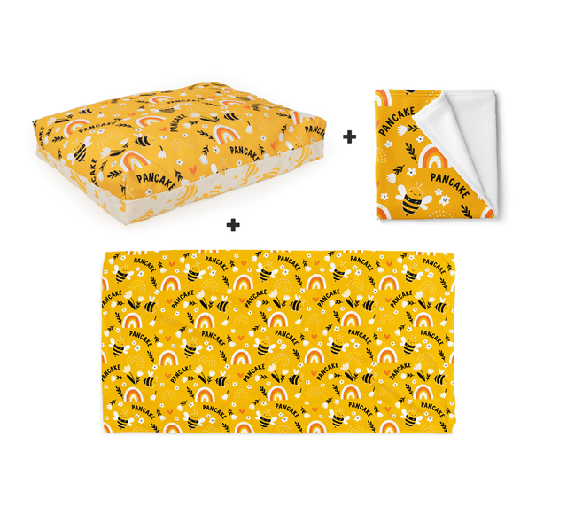 PERSONALISED PET BUNDLE - BEES - Fuzzhous