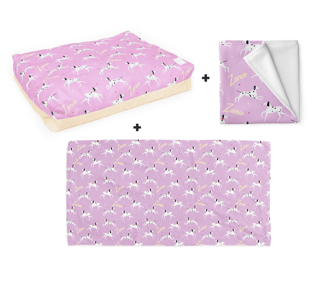 PERSONALISED PET BUNDLE - DALMATION - Fuzzhous