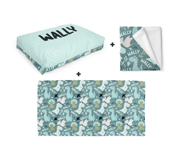 PERSONALISED PET BUNDLE - DINO - Fuzzhous