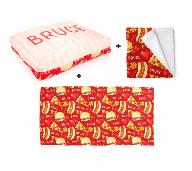PERSONALISED PET BUNDLE - FAST FOOD - Fuzzhous