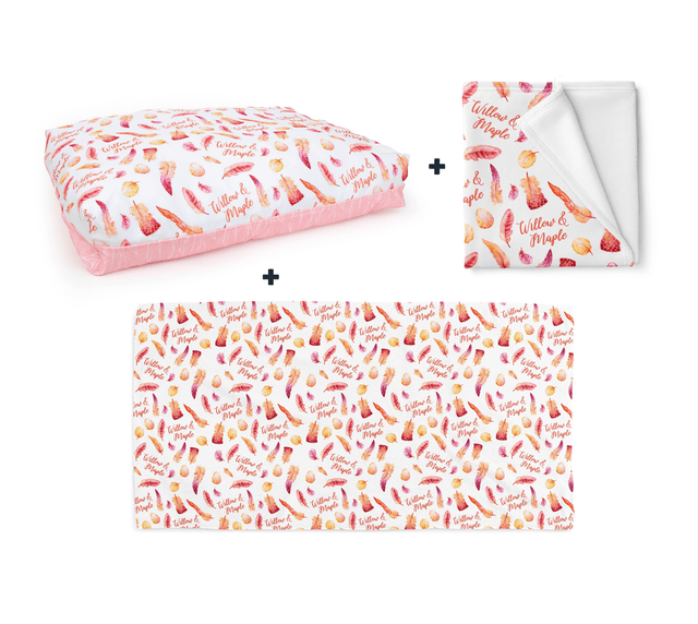 PERSONALISED PET BUNDLE - FEATHERS - Fuzzhous