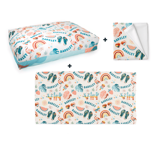 PERSONALISED PET BUNDLE - SUMMER DAYS - Fuzzhous