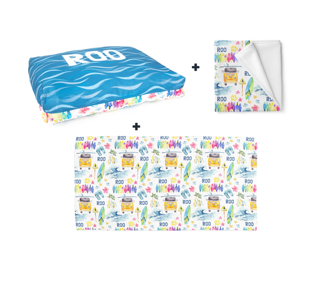 PERSONALISED PET BUNDLE - SURF - Fuzzhous