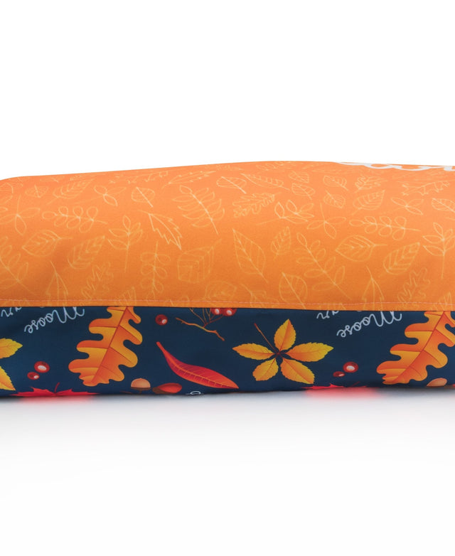 AUTUMN PRINT PERSONALISED DOG BED