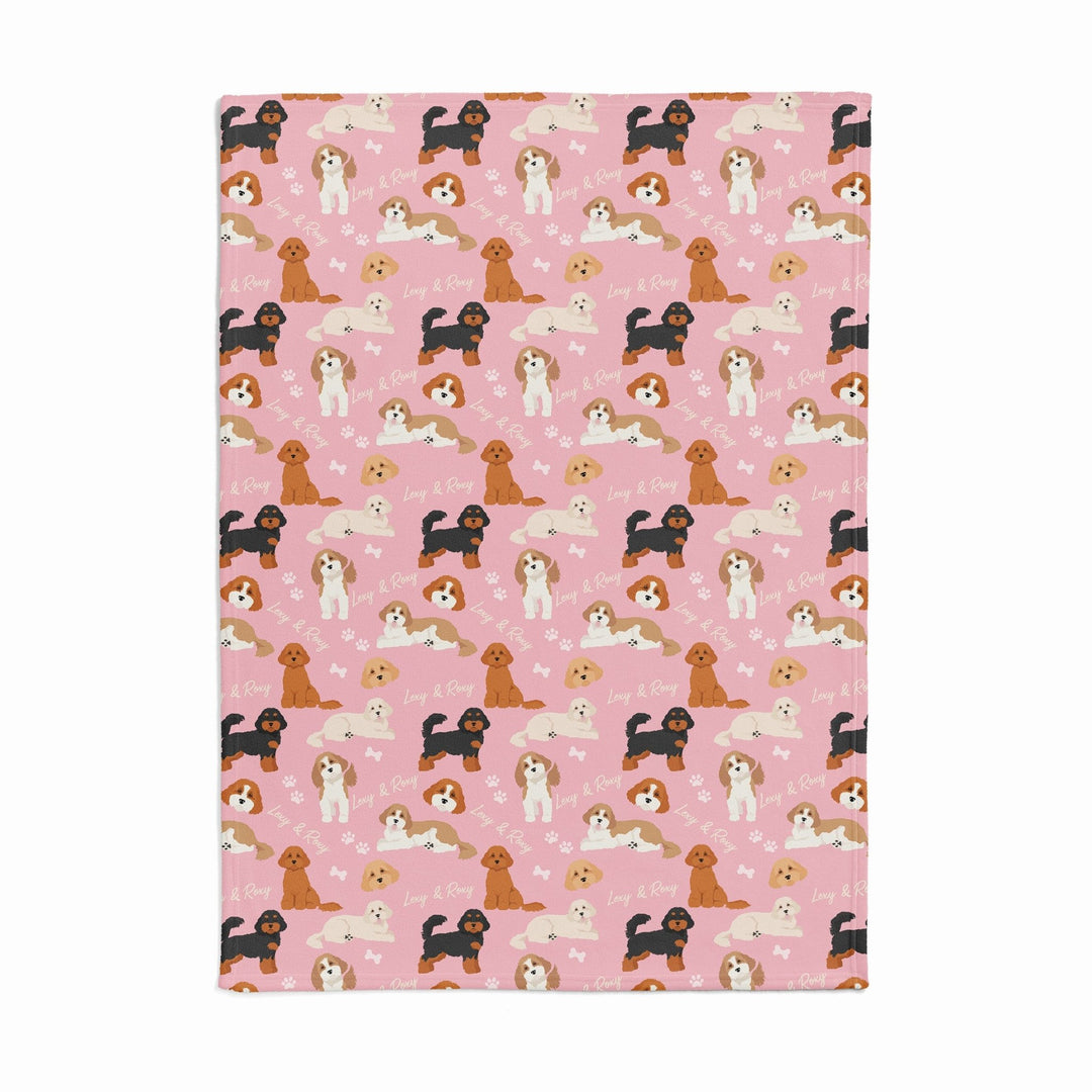 CAVOODLE CUSTOM DOG BLANKET - Fuzzhous
