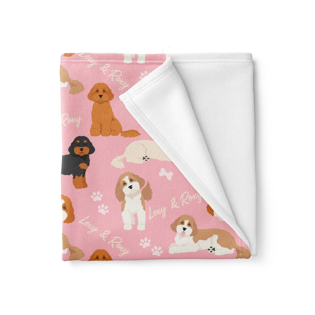 CAVOODLE CUSTOM DOG BLANKET - Fuzzhous