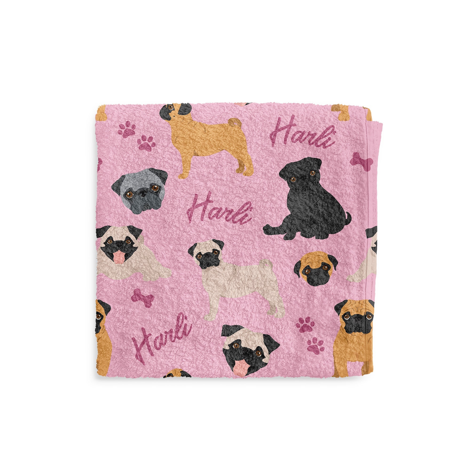 Personalized hotsell dog towels