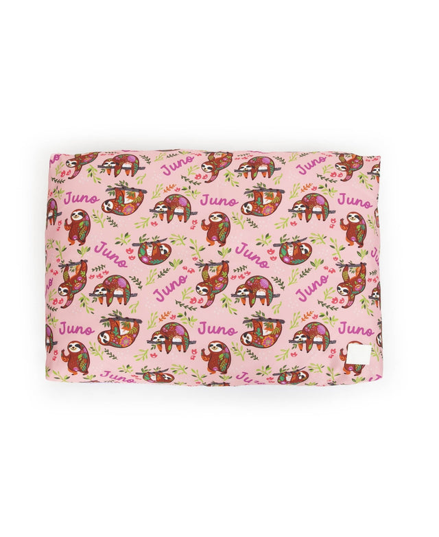 SLOTHS PERSONALISED DOG BED