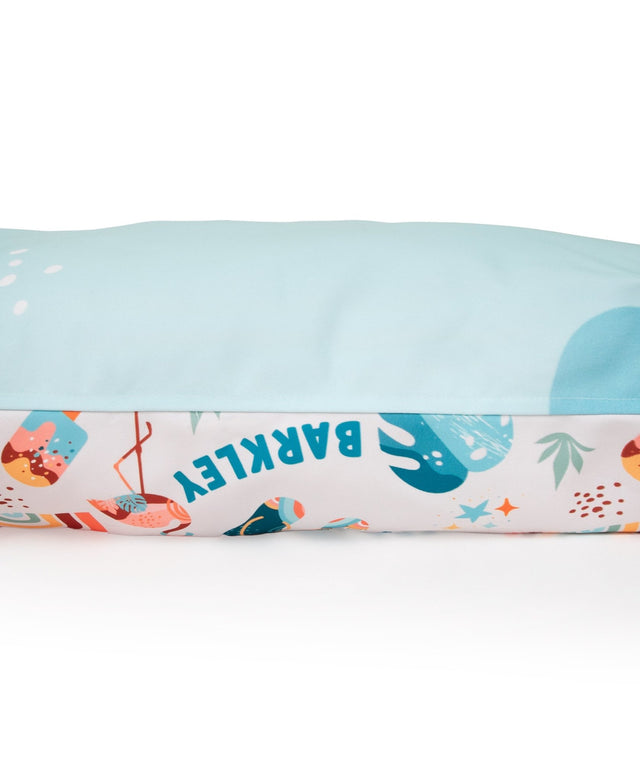 TROPICAL PERSONALISED DOG BED