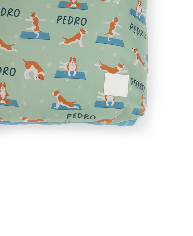 YOGA STAFFIES PERSONALISED DOG BED