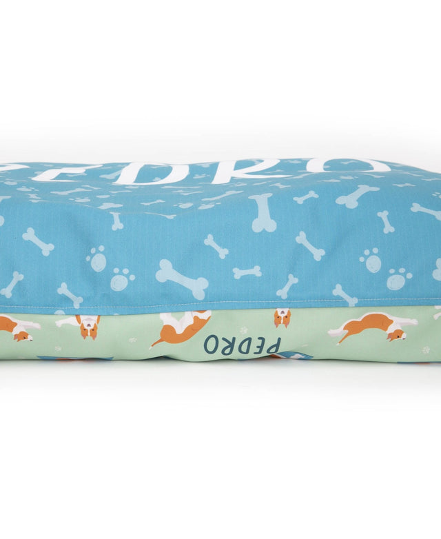 YOGA STAFFIES PERSONALISED DOG BED
